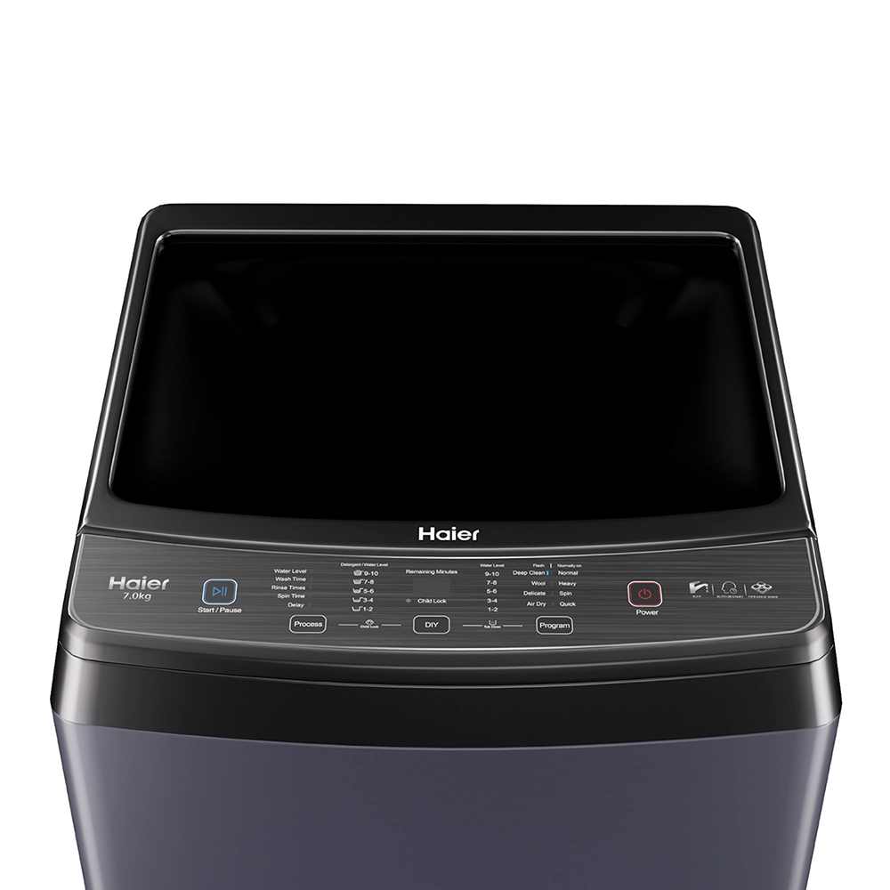 Haier 7 Kg Fully Automic TopLoad Washing MachineHWM70-826BKNZP
